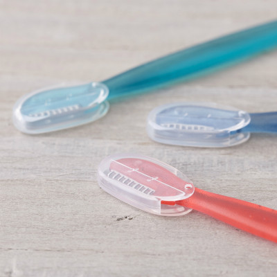 Dao Cạo Lông Mày Cán Dài Dành Cho Nữ Kai Eyebrow Razor EBR-3P (Set 3 Cây) - 00875