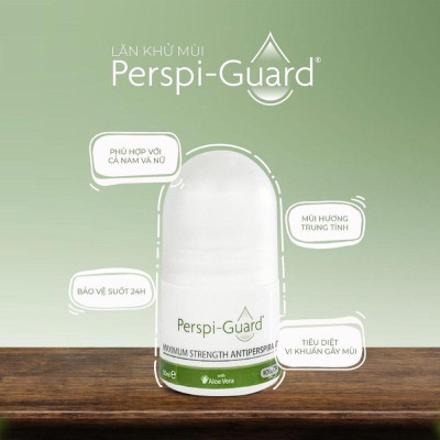Lăn Khử Mùi Perspi Guard, Perspi Shield, Perspi Rock Dành Cho Người Có Mùi & Mồ Hôi Nặng