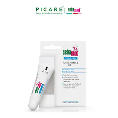 Gel Hỗ Trợ Trị Mụn Kháng Khuẩn Và Làm Dịu Da pH5.5 Sebamed Clear Face Anti-Pimple Gel SCF04 (10ml) 