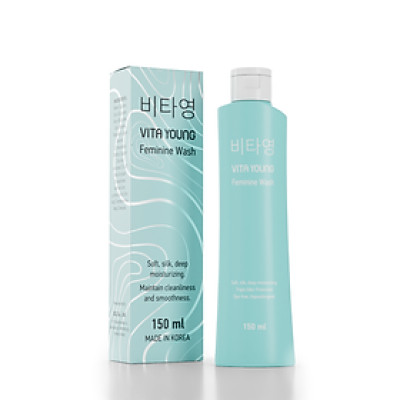 Dung dịch vệ sinh phái nữ giúp ngăn mùi, dưỡng ẩm, sạch mịn màng Feminine Wash - Vita Young