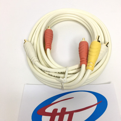 dây av 3 đầu hoa sen ,đồng nguyên chất ,Hàng Chính Hãng.