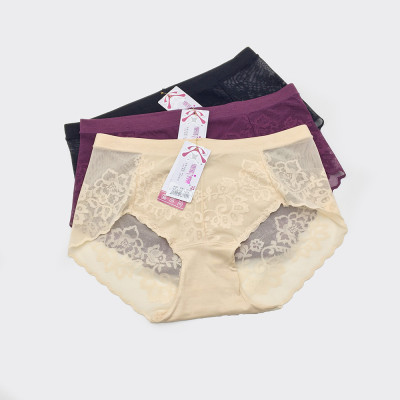Quần lót nữ ren mềm mịn, không đường viền, siêu nhẹ,kháng khuẩn,thoáng mát nâng mông