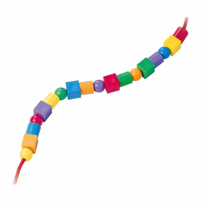 Bộ Xâu Chuỗi Vòng Hạt Nhỏ - Plastic Beads - Gigo Toys #1041-6R