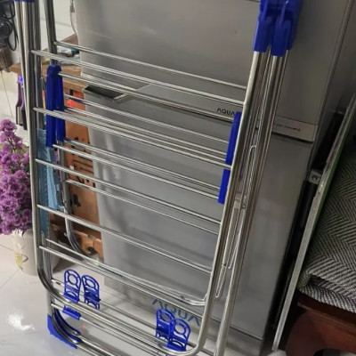 Giàn phơi, giá gấp gọn phơi quần áo Inox chữ A cao cấp Sothing- Hàng chính hãng