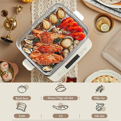 Nồi hấp đa năng Bear EFS-4H27E - Hàng chính hãng