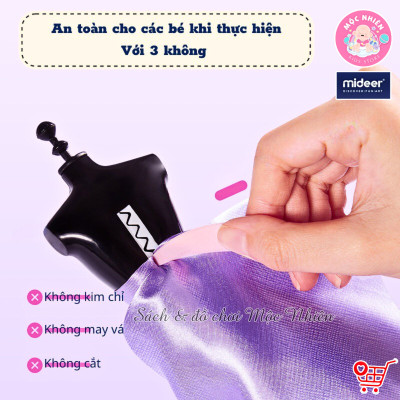 Đồ chơi thiết kế thời trang Mideer Clothing Design House - Dụng cụ may vá thủ công tại nhà cho bé từ 5 tuổi