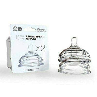 Ty thay bình sữa silicone Comotomo số 1-2-3-Y cut chính hãng