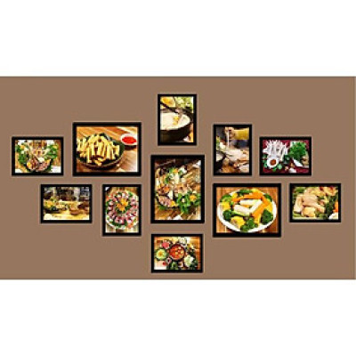 Bộ tranh ảnh treo tường thế giới đồ ăn KA196