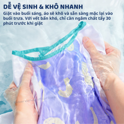 Áo Khoác Vẽ Tranh Mideer Chống Nước Cho Bé, Đồ Chơi Phát Triển Trí Tuệ Cho Trẻ Em Từ 2,3,4,5,6 Tuổi