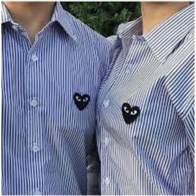 Áo Sơ Mi Nam Nữ Dài Tay Thêu Tim Mẫu VS03 Thời Trang Cao Cấp PONIVA Form Đẹp Chuẩn VNXK