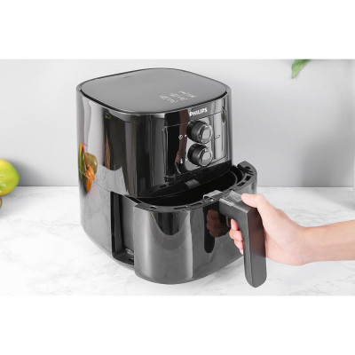 Nồi Chiên Không Dầu Philips HD9200 - 4.1Lit/1400W - Hàng Chính Hãng