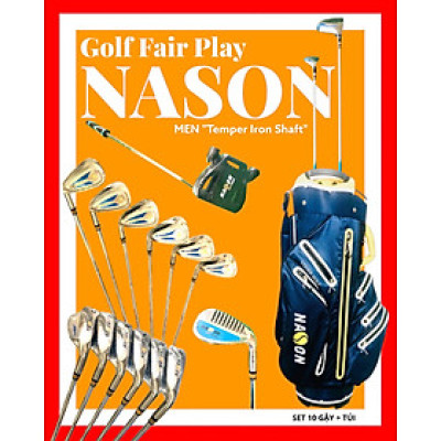 NASON Golf - BỘ GẬY GOLF NAM FAIRPLAY GF-01 (10 gậy)