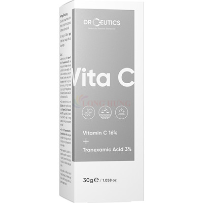 Tinh chất dưỡng trắng da DrCeutics Vit C Vitamin C 16% + Tranexamic Acid 3% (30g) - Hàng chính hãng