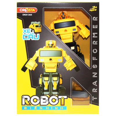 Đồ Chơi Robot Biến Hình - Xe Cẩu - Cresta DK81365