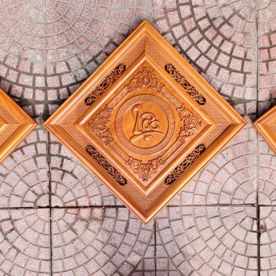 BỘ TRANH CHỮ PHÚC LỘC THỌ BẰNG GỖ HƯƠNG ĐÁ 