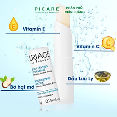 Son Dưỡng Môi Uriage Stick Levres Hydratant 4g