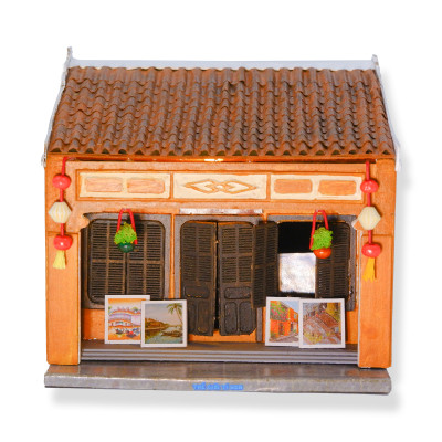Mô Hình Tự lắp ráp DIY- Hội An-Thế Giới Tí Hon-HA164-07 HIỆU TRANH
