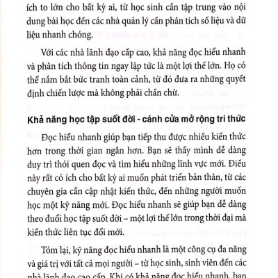 Sách - Speedreading - Bí Kíp Đọc Hiểu Tốc Độ Cao