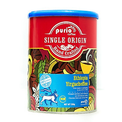 Purio Specialty Coffee - Cà phê hạt Ethiopia Yigacheffe 250g
