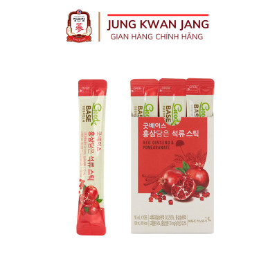 Nước Hồng Sâm Hàn Quốc Goodbase Tinh Chất Lựu Đỏ (10ml x 30 gói)