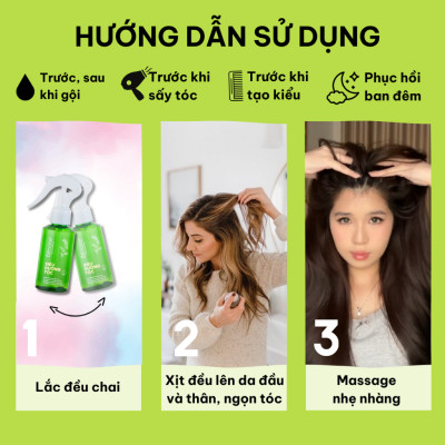 Siêu dưỡng tóc_Nước dưỡng thúc đẩy mọc tóc Hương Hoa Cỏ Phương Đông_120ml