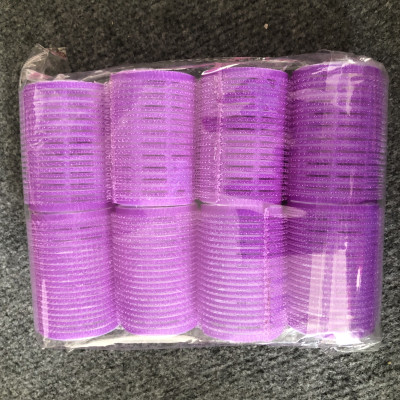 Lô cuốn tóc tự dính - Set 8 cái - giao màu ngẫu nhiên 