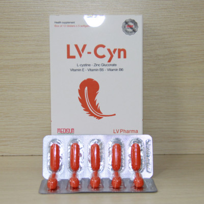 Lv - CYN Viên uống hỗ trợ làm đẹp Da - Móng - Tóc 