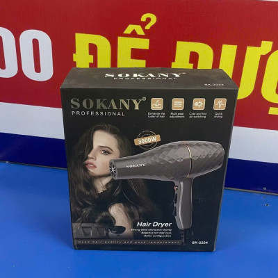 Máy Sấy Tóc Cao Cấp 2224 - Tạo Kiểu Tóc Dễ Dàng Với 2 Đầu Máy Sấy - HÀNG CHÍNH HÃNG MINIIN