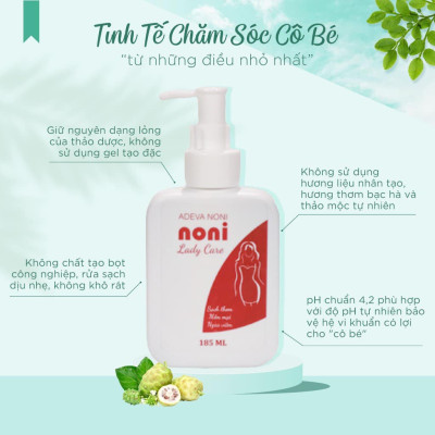 Dung dịch vệ sinh phụ nữ Adeva - Size du lịch 50ml - Thảo dược vệ sinh phụ nữ Sạch - Thơm - Hồng - Se khít