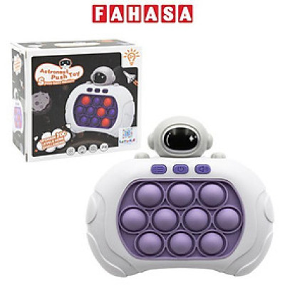 Máy Chơi Game Pop It 200 Cấp Độ Astronaut - HP05 - Màu Tím