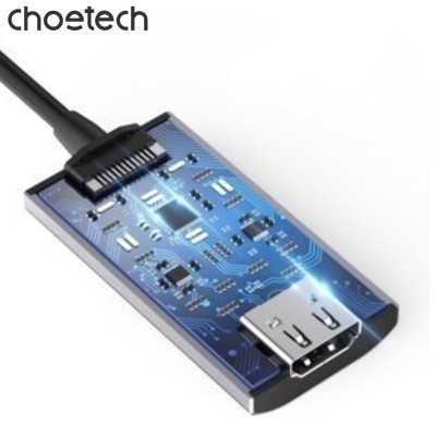 Cáp chuyển đổi Choetech HUB-H16 Type C sang HDMI 8K60Hz  (hàng chính hãng)