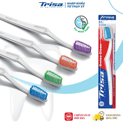 Bộ 2 Bàn Chải Đánh Răng Trisa Swiss Clean