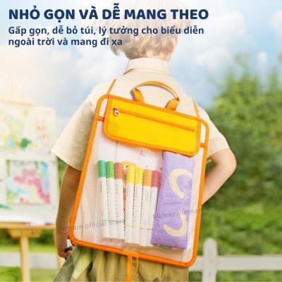 Áo Khoác Vẽ Tranh Mideer Chống Nước Cho Bé, Đồ Chơi Phát Triển Trí Tuệ Cho Trẻ Em Từ 2,3,4,5,6 Tuổi