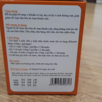  Thực phẩm chức năng - Men vi sinh - Bio - Techcomin DHA