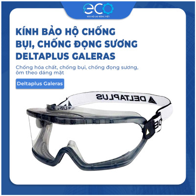 [COMBO] Mặt nạ Koken G7 Nhật Bản phòng khí độc, phun thuốc & Kính chống văng bắn, chống đọng hơi sương Delta Plus Pháp