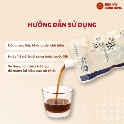 Hồng sâm Hoàng Đế (120ml x 20 túi) - Daedong