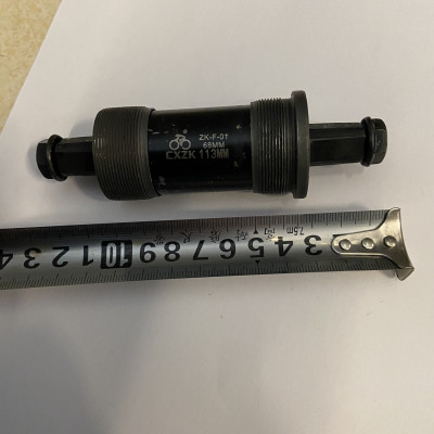 Trục giữa xe đạp Vòng Bi Bạc Đạn Cao Cấp kích cỡ 113mm 118mm 120mm 126mm 127mm