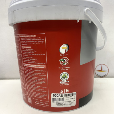 Sơn nước Toa Supertech ngoại thất màu vàng 7930 _ 5L