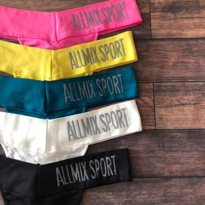 COMBO 5 QUẦN LỌT KHE ALLMIX SPORT SẮC MÀU 9818