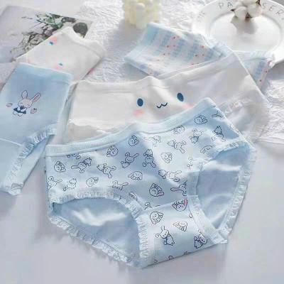 SET 5 QUẦN LÓT THỎ XINH TỪ 40-50KG DÀNH CHO NỮ