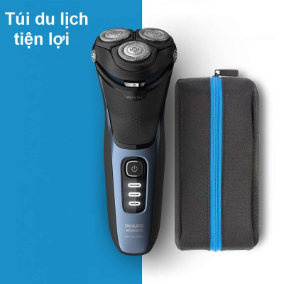 Máy cạo râu khô và ướt 5D Pivot & Flex Heads Philips Norelco S3212 Series 3000 - HÀNG NHẬP KHẨU