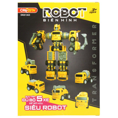 Đồ Chơi Robot Biến Hình - Xe Bồn - Cresta DK81363