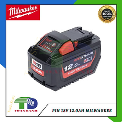 Pin 18V 12.0Ah MILWAUKEE