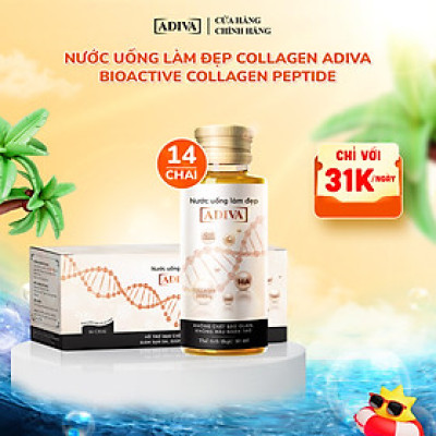 Nước uống làm đẹp Collagen Adiva (14 lọ x30ml/ Hộp )