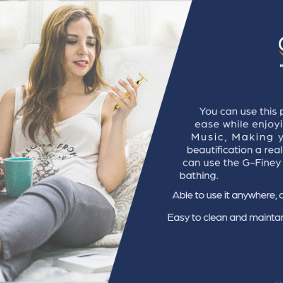 |GIÁ SỐC| Cây Lăn Massage Mặt G-Finey EZ