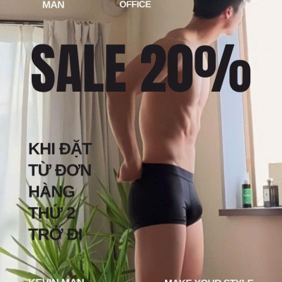 Quần lót nam, quần sịp nam cao cấp ALPHA MAN 3.0 chất thun lạnh kháng khuẩn co giãn 4 chiều mềm mịn thoáng khí thấm hút mồ hôi - ARES SHOP