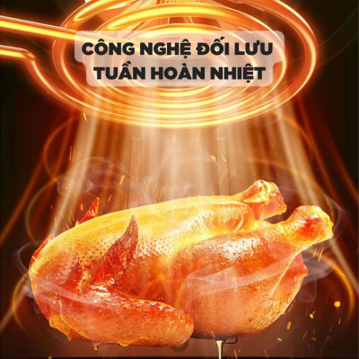 Nồi Chiên Không Dầu Kèm Vỉ Nướng 2-in-1 Mishio MK407: Nâng Tầm Món Ngon, Tiện Lợi Vượt Trội - hàng chính hãng