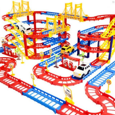 Đồ chơi lắp ghép đường ray ô tô 