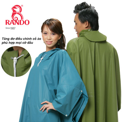 ÁO MƯA CỔ RÙA CAO CẤP, CHÍNH HÃNG RANDO