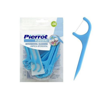 Combo 3 Tặng 1 Chỉ kẽ răng Pierrot FIossers 30pcs làm sạch kẽ răng, mảng bám